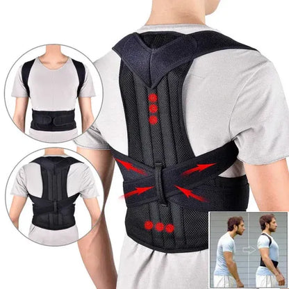 Back Belt, Posture Corrector Belt For Men And Women, Back Support And Shoulder Belt